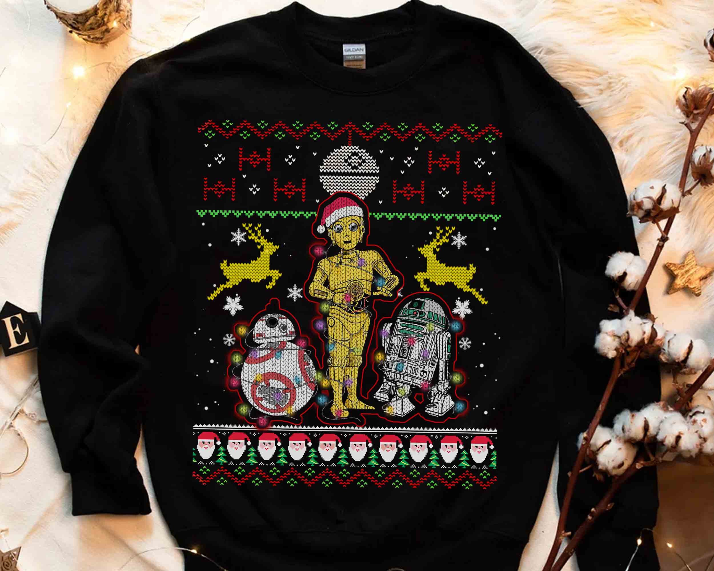 Bb8 ugly shop christmas sweater