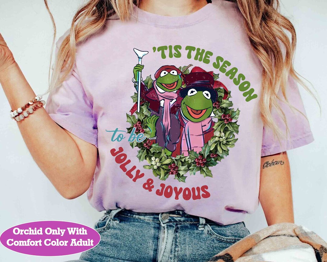 Muppet Christmas Carol Kermit the Frog and Tiny Tim Tis the Season to