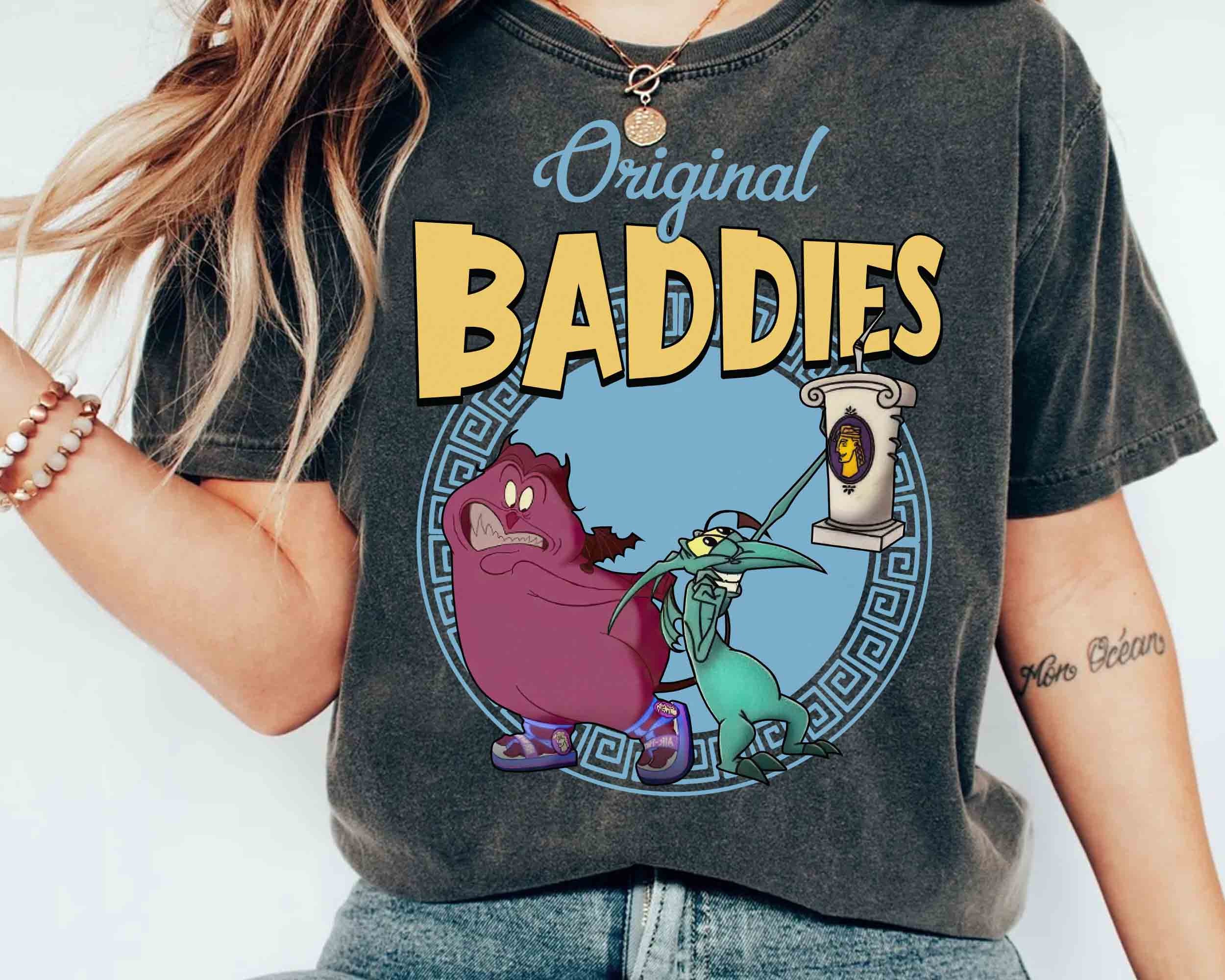 Retro Pain and Panic Original Baddies T shirt Disney Villains Hercules Characters Tee Disneyland Magic Kingdom Family Holiday 2024 Trip Etsy