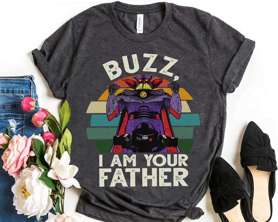 Disney Pixar Toy Story Funny Zurg I Am Your Father Buzz Retro Shirt