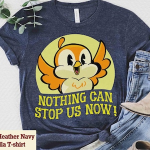 Chuuby Bird Nothing Can Stop Us Now T-shirt, Disney Mickey & Minnie&#39;s Runaway Railway Tee, Disneyland Resort Family Vacation 2025 Trip