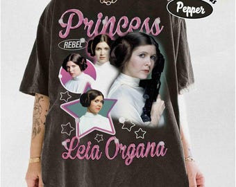 Vintage Star Wars Princess Leia Shirt Retro Star Wars Shirt, Leia Organa T-Shirt, A New Hope Star Wars Rebel Tee, Vintage Princess Leia Tee