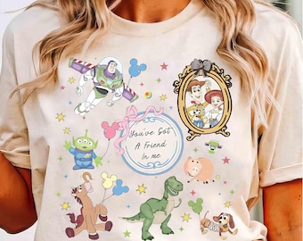 Retro Toy Story Shirt, Coquette Disney Bow Tee, To Infinity and Beyond Shirt, You_ve Got A Friend Shirt, Toy Story Land, Disneyland Trip Tee