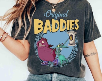 Retro Pain And Panic Original Baddies T-shirt, Disney Villains Hercules Characters Tee, Disneyland Magic Kingdom Family Holiday 2026 Trip
