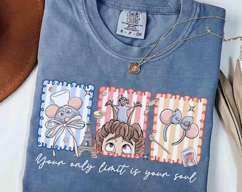 Watercolor Coquette Disney Pixar Ratatouille T-shirt, Remy Little Chef Tee, Linguini Emile Tee, Paris France Gusteau's Tee, Anyone Can Cook