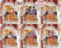 Customize Disney All Characters Halloween Pumpkin Shirt, Mickey & Friends Stitch Pooh Chip Dale, Mickey's Not So Scary Halloween Party Tee