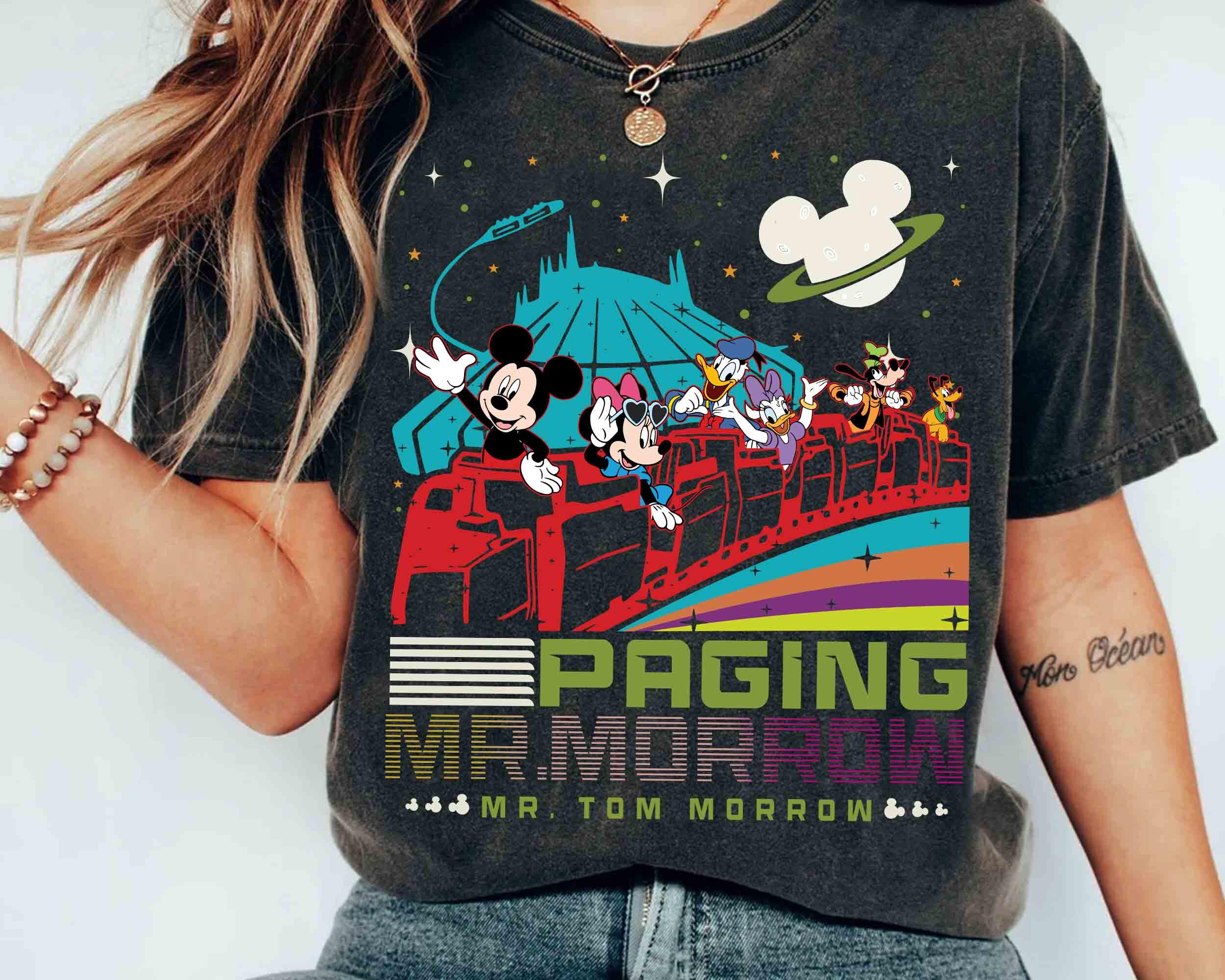 Paging Mr Morrow Mickey & Friends Vintage T-shirt, Disney Space