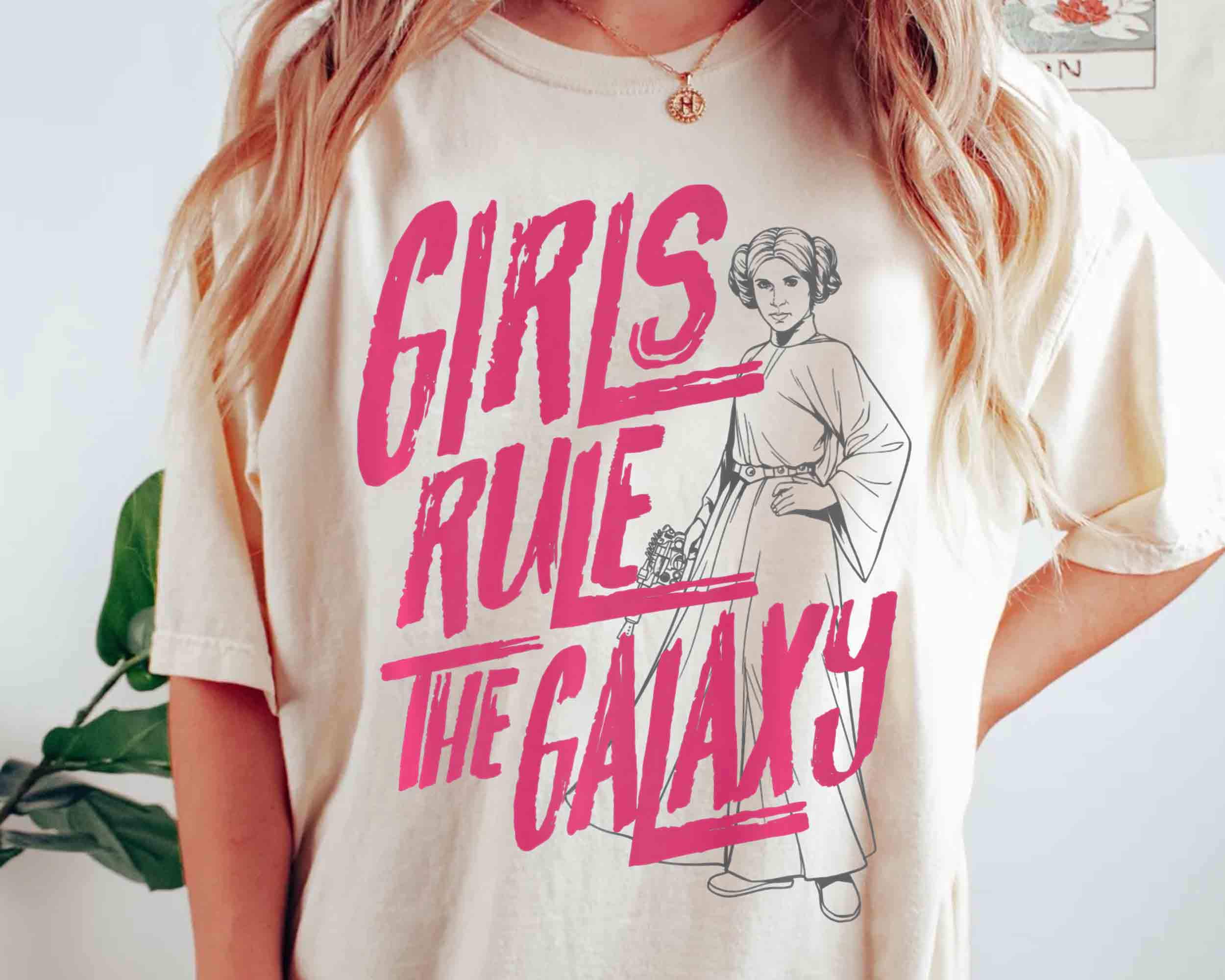 T-shirt Unisexe Drôle Star Wars Princesse Leia Sonnette Fumeur - Marque Ctrl Alt X - Neuf Avec étiquettes