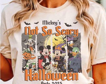 Camisetas de la fiesta de Halloween de Mickey de Disney (2026), camisetas familiares de Halloween de Mickey y sus amigos de WDW, nuevos atuendos de Halloween de Disneyland