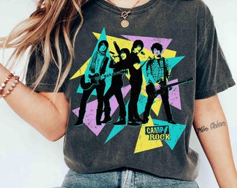 Disney Channel Camp Rock Mitchie Torres And Connect 3 Shirt, WDW Magic Kingdom Unisex T-shirt Family Birthday Gift Adult Kid Toddler Tee