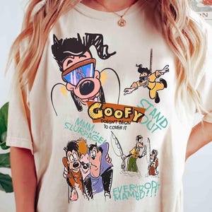 Disney A Goofy Movie Characters Sketch Shirt, Max & Roxanne, Powerline Stand Out Tee, WDW Magic Kingdom Family 2025 Trip