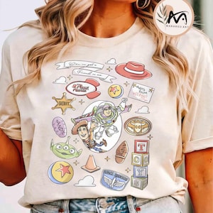 Coquette Bow You&#39;ve Got A Friend In Me Disney Toy Story Shirt, Buzz Lightyear Woody Jessie Bo Peep Toy Story Birthday Tee, Disneyland Trip