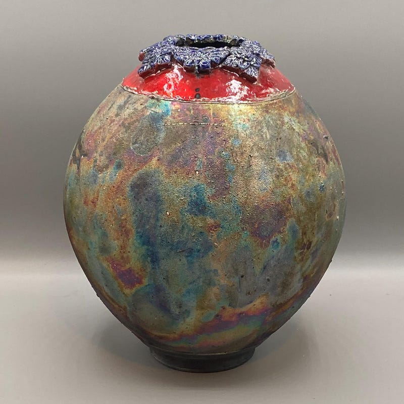 Raku Pottery - Etsy