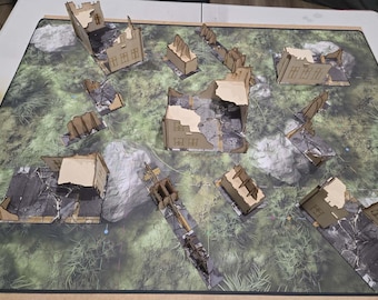 11 EDITION  Budget Gw Style Tournament  MDF Terrain Warhammer 40k