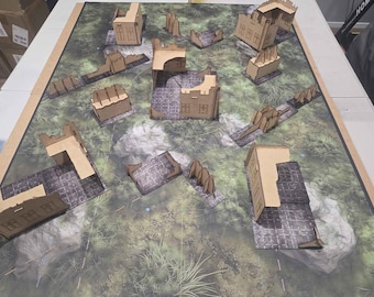 11 EDITION  Budget Gw Style Tournament  MDF Terrain Warhammer 40k