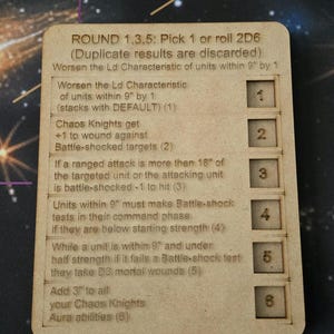 CHAOS KNIGHTS WIDGET