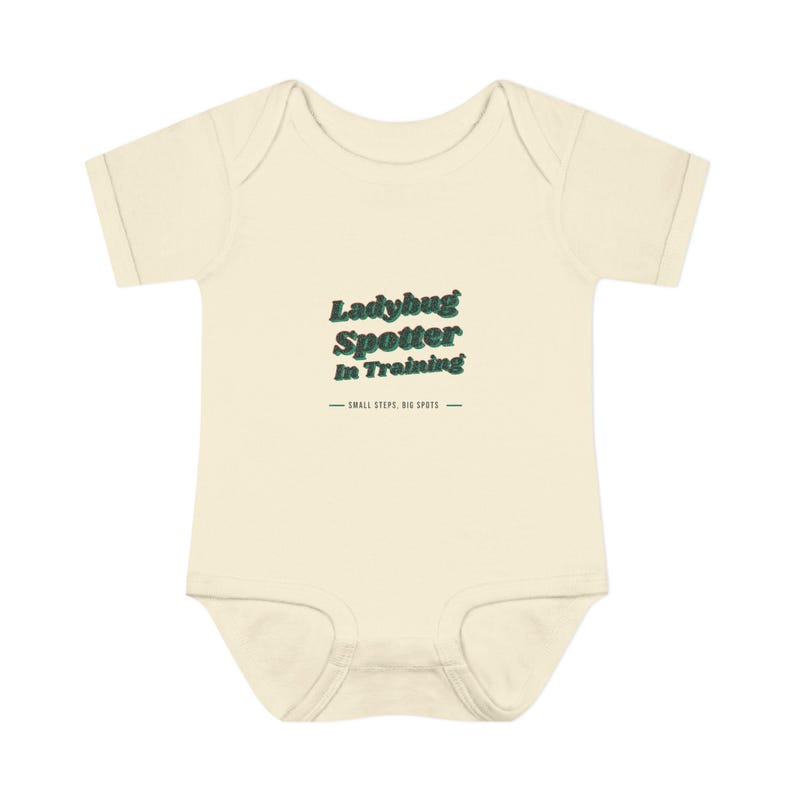 Baby Bodysuit for Little Bug Explorers, Sweet Gift for New Parents and Grandparents image 2