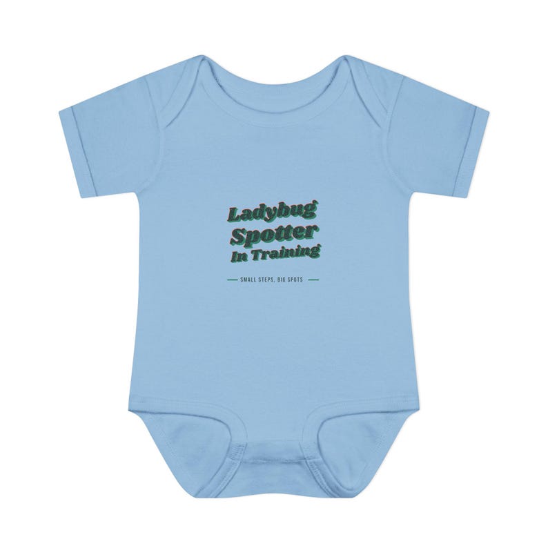 Baby Bodysuit for Little Bug Explorers, Sweet Gift for New Parents and Grandparents image 3
