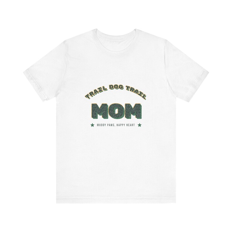 Dog Mom Hiking T-shirt, Trail Lover Gift for Pet Owners and Outdoor Walks image 1