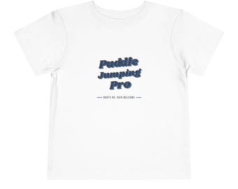 Toddler T-shirt for Rainy Day Puddle Jumpers, Cute Gift for Little Adventurers