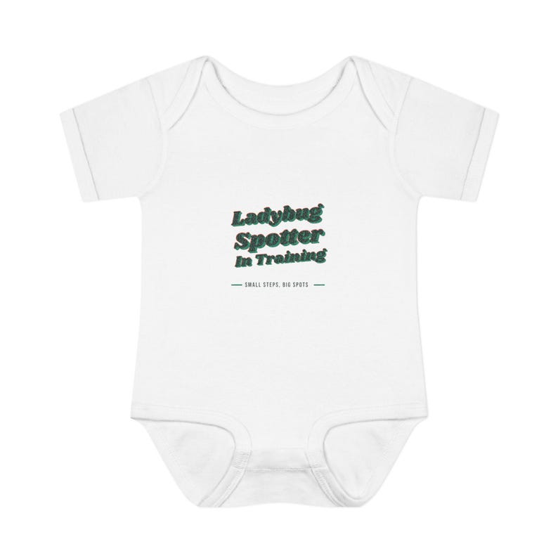 Baby Bodysuit for Little Bug Explorers, Sweet Gift for New Parents and Grandparents image 1