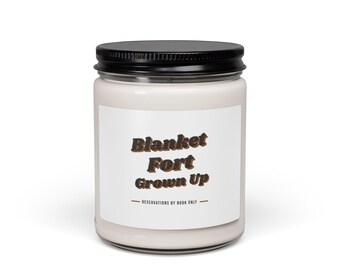 Candle for Cozy Nights In, Housewarming and Introvert Gift