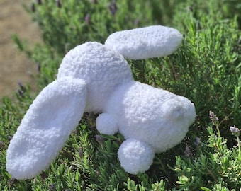 Cozy Bunny Crochet Amigurumi Pattern, Crochet Bunny Plushie Pattern, PDF, Digital Download
