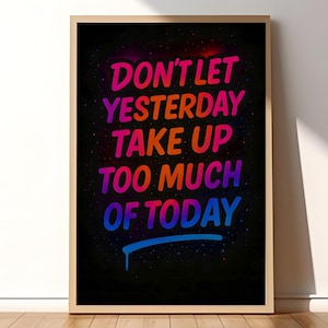 Motivational Print | &#39;Be Kind to Your Mind&#39; Black Female Retro Poster | Find Your Soul Vintage Wall Art Digital Download