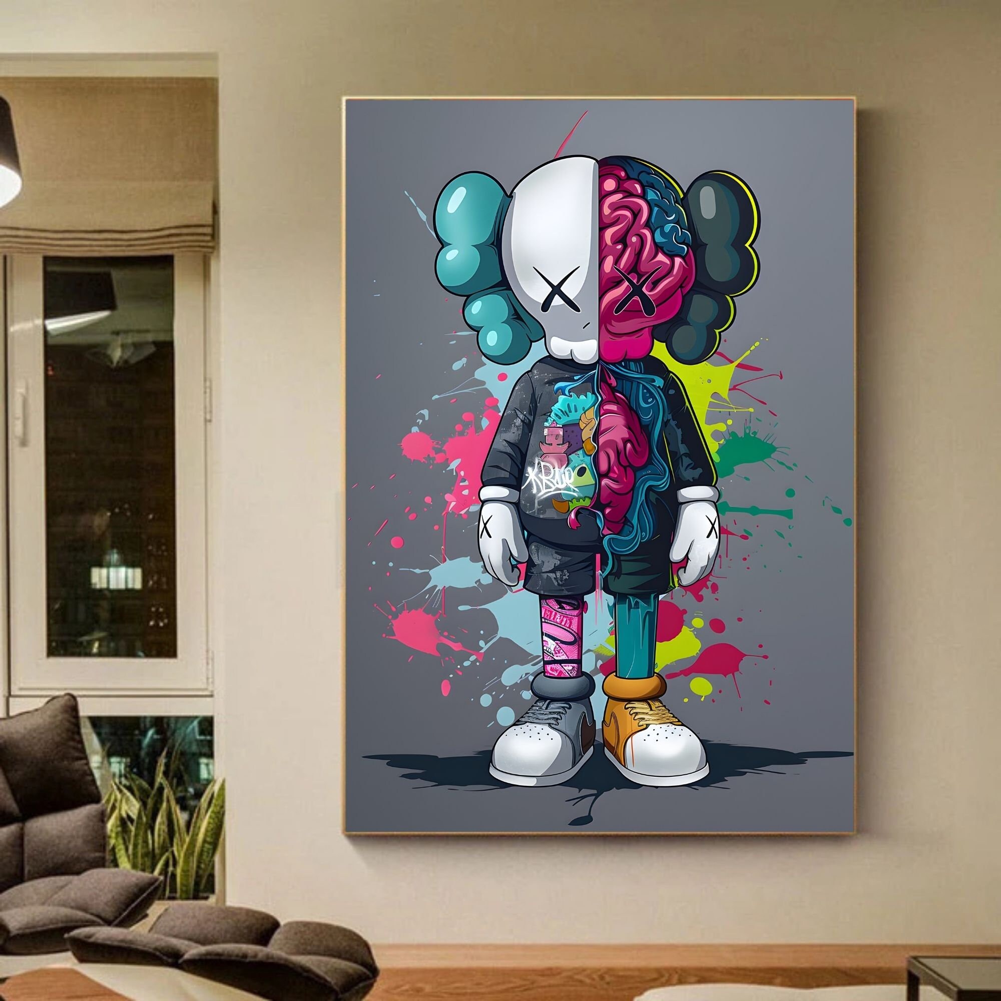 Kaws Set of 3,kaws Figure,hypebeast, Printables Minimalist Kaws Set of 3,kaws Figure,hypebeast, Printables Minimalist