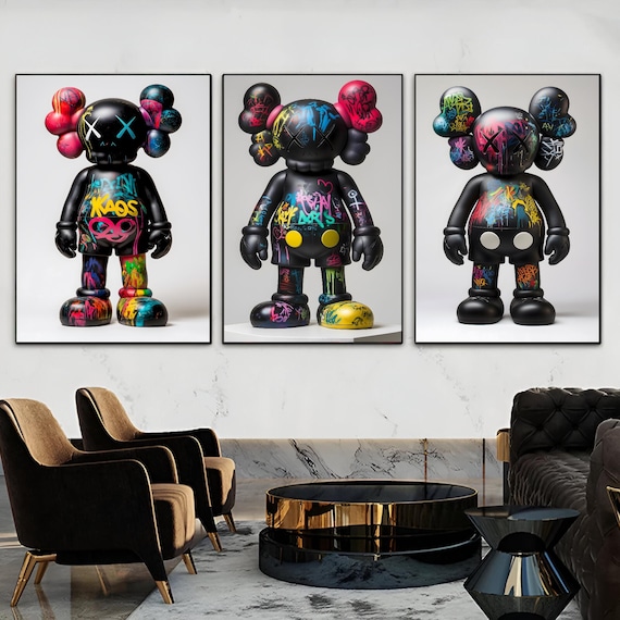 Kaws ポスター Posters Kaws x Air Jordan - Only €11.95 – Posters Base