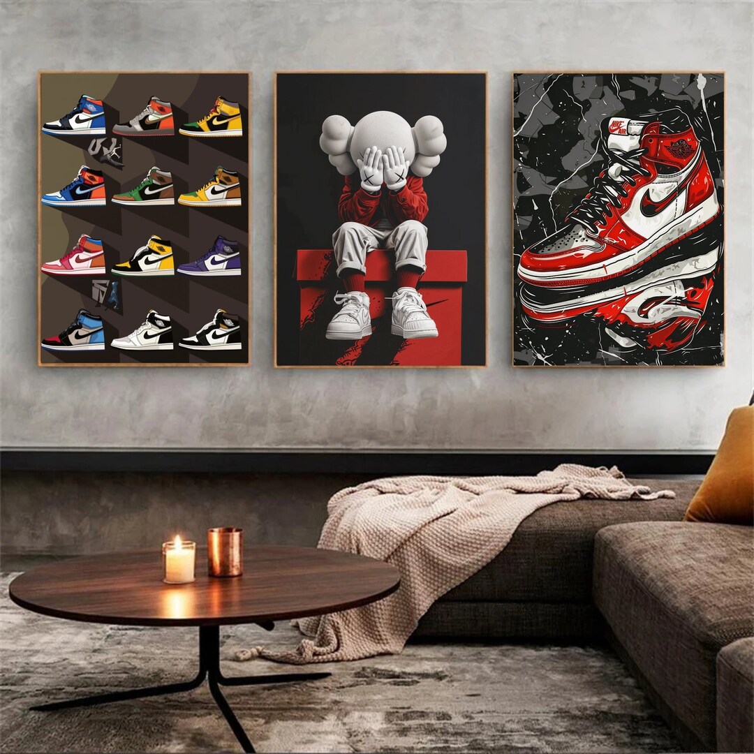 Kaws Set of 3,kaws Figure Poster,printables Minimalist Hypebeast, Kaws ...