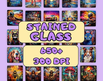 650+ stained glass png - High-Resolution - Commercial Use