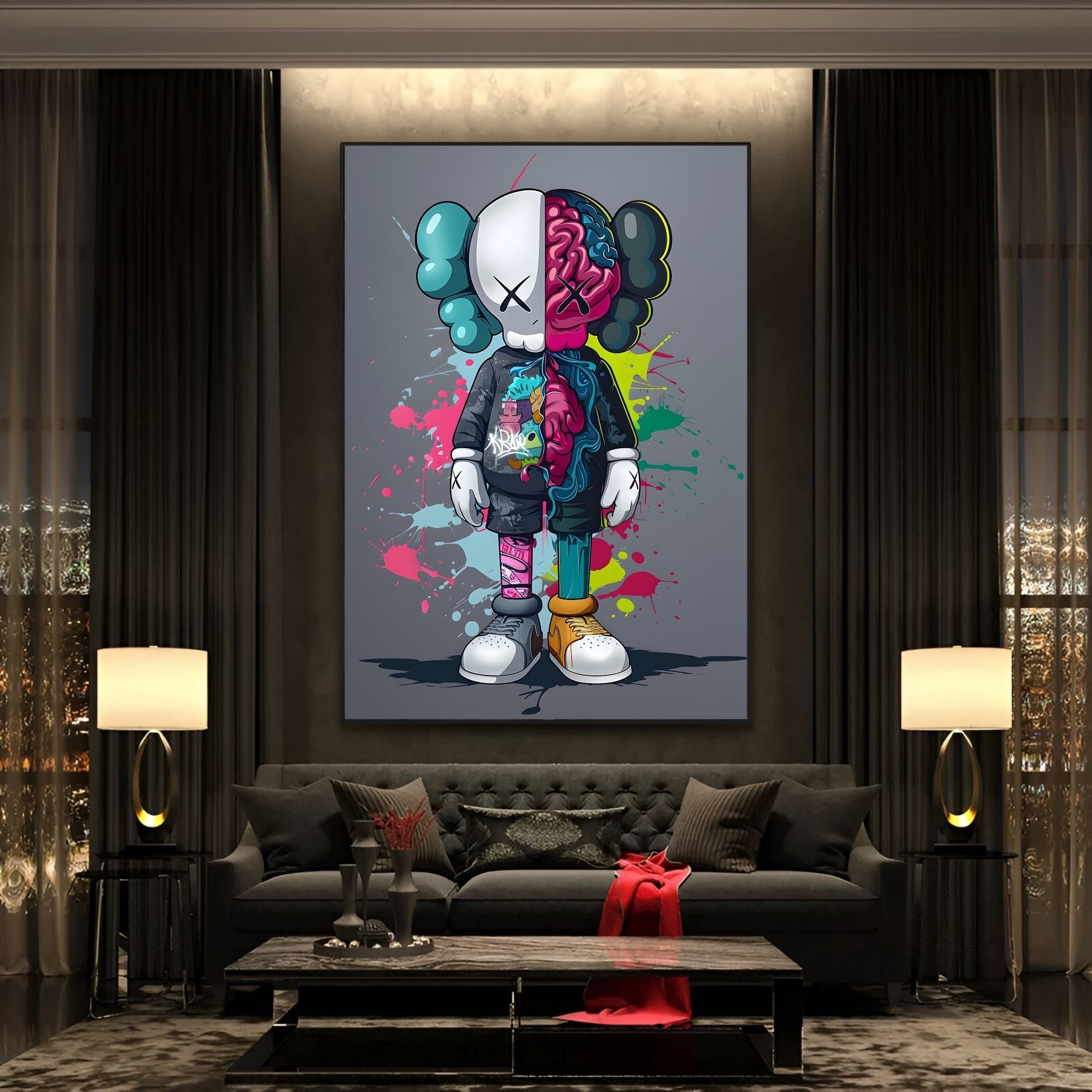 Kaws Set of 3,kaws Figure,hypebeast, Printables Minimalist Kaws Set of 3,kaws Figure,hypebeast, Printables Minimalist