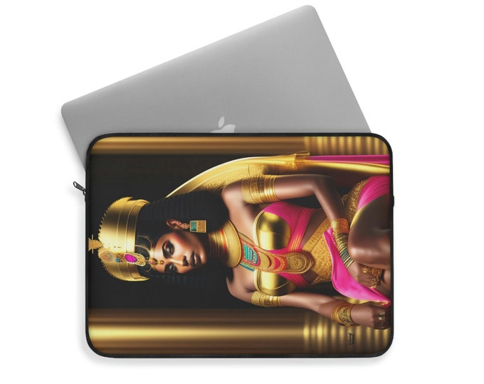 Queen Cleopatra Laptop Sleeve 14 | MacBook Pro/Air Laptop Sleeve | Computer Case for MacBook | Gift for Her | High quality iPad Pro Case
