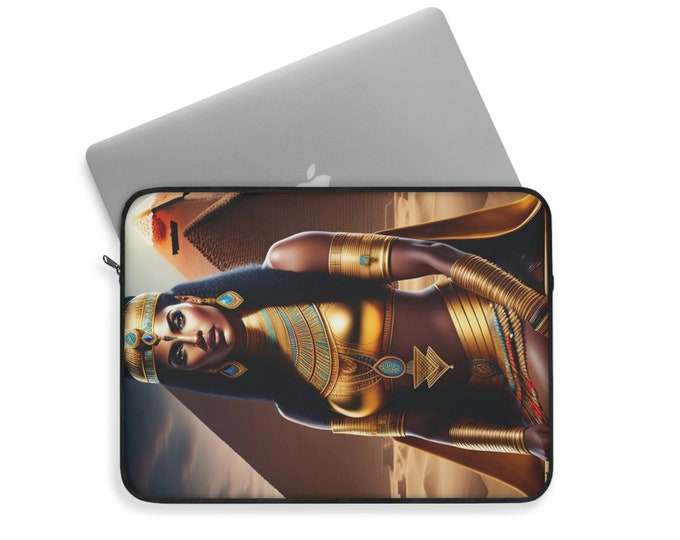 Goddess Isis Laptop Sleeve 2 | Protective Laptop Sleeve | Gift for Her | MacBook Air PRO case | MacBook Felt Case | Quality iPad Pro Case
