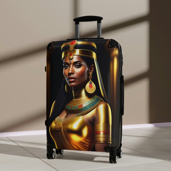 Black Girl Luggage Etsy