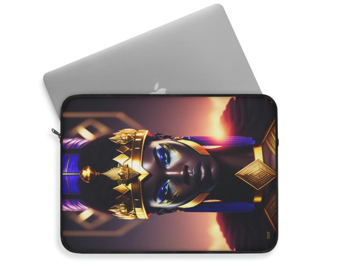 Goddess Isis Laptop Sleeve 3 | Protective Laptop Sleeve | Gift for Her | MacBook Air PRO case | MacBook Felt Case | Quality iPad Pro Case