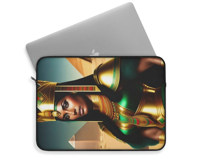 Queen Cleopatra Laptop Sleeve 11 | MacBook Pro/Air Laptop Sleeve | Computer Case for MacBook | Gift for Her | High quality iPad Pro Case