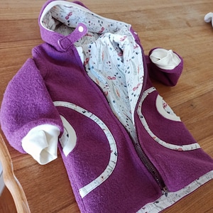 Wool felt jacket