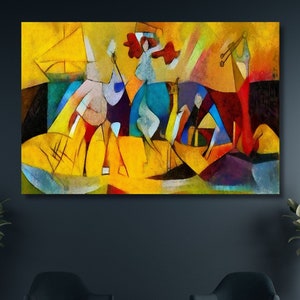 Pablo Picasso - Mediterranean Landscape Canvas Wall Art, Classical Art, Modern Fine Art Print Home Decor Wall Art, Living Room Canvas Art