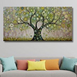 Gustav klimt the tree of life CANVAS Tree Life Art, Klimt Gift Canvas, The Tree Of Life Canvas, Tree Life Canvas Art gift Christmas Gift