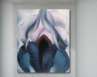 Georgia O&#39;Keeffe Paintings Poster, Georgia O&#39;Keeffe Flowers Painting, O&#39;Keeffe Print, Georgia O&#39;keeffe Wall Art Poster, Christmas Gift