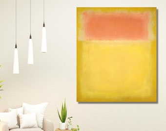 Mark Rothko Canvas Wall Art Print,Modern Wall Art,Reproduction,Mark Rothko Print, Rothko Poster, Rothko Painting,Rothko Museum, Classic Art