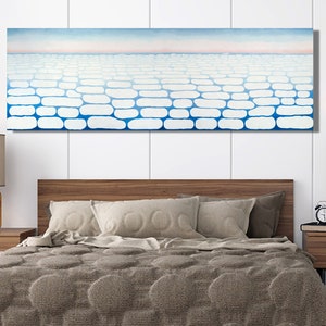 Georgia O&#39;Keeffe Sky above Clouds IV Canvas Wall Art Georgia O&#39;Keeffe Giclee Reproduction Poster O&#39;Keeffe Gift Decor Print Christmas Gift