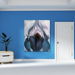 Georgia O'Keeffe Paintings Poster, Georgia O'Keeffe Flowers Painting, O'Keeffe Print, Georgia O'keeffe Wall Art Poster, Mother's day gift image 3