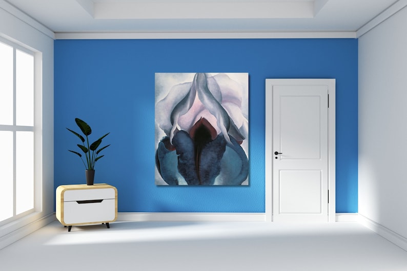 Georgia O'Keeffe Paintings Poster, Georgia O'Keeffe Flowers Painting, O'Keeffe Print, Georgia O'keeffe Wall Art Poster, Mother's day gift image 3