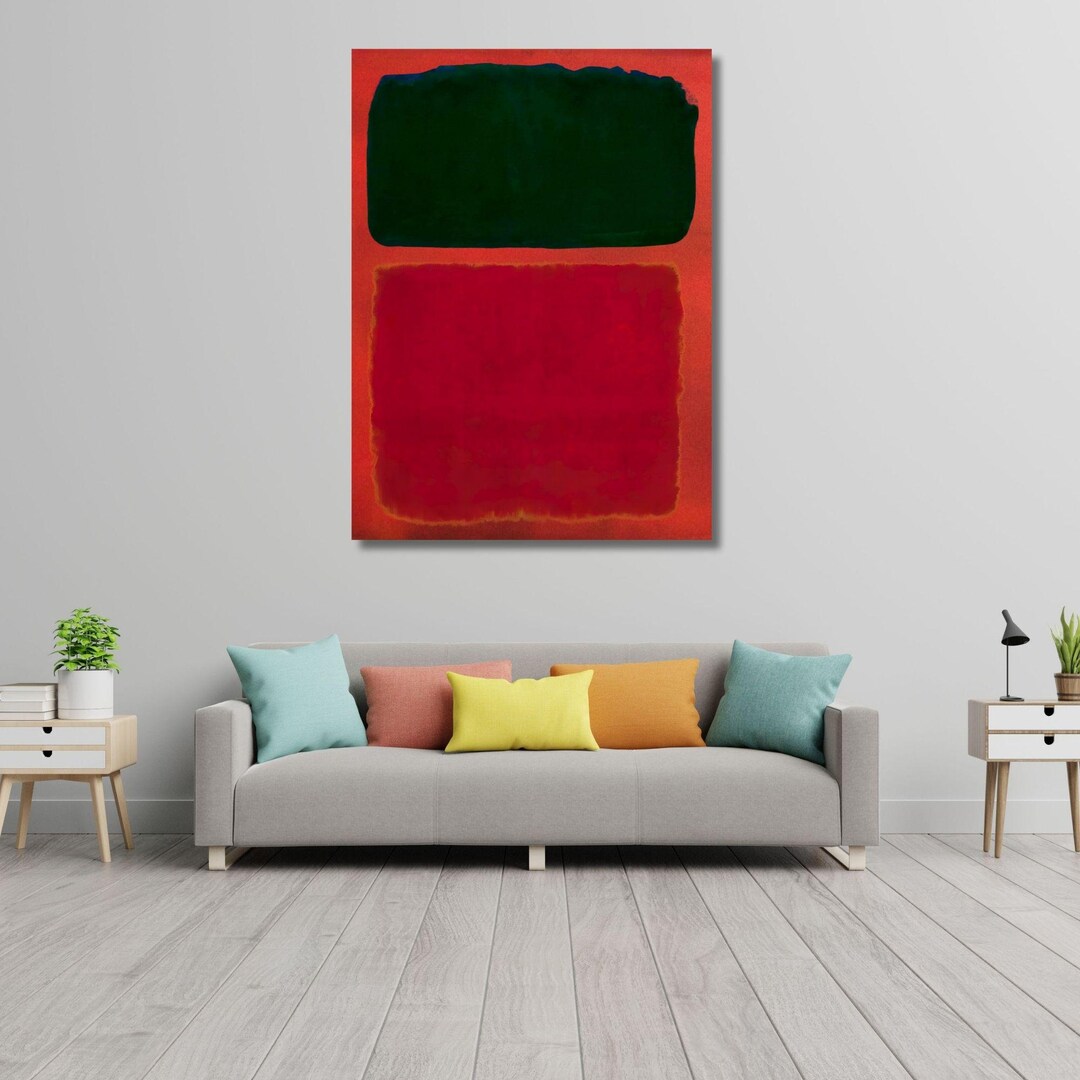 Mark Rothko Canvas Wall Print,modern Wall Art,reproduction,mark Rothko ...