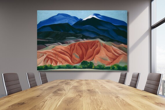 Georgia O'keeffe Paintings, Georgia O'keeffe Mountain Landscape