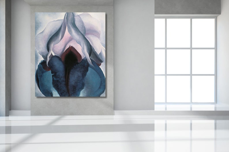 Georgia O'Keeffe Paintings Poster, Georgia O'Keeffe Flowers Painting, O'Keeffe Print, Georgia O'keeffe Wall Art Poster, Mother's day gift image 1