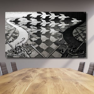 Mc escher day night - Etsy 日本